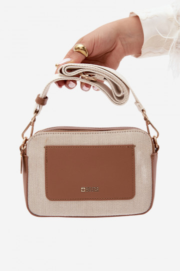 Petit sac à main marron Big Star RR574297