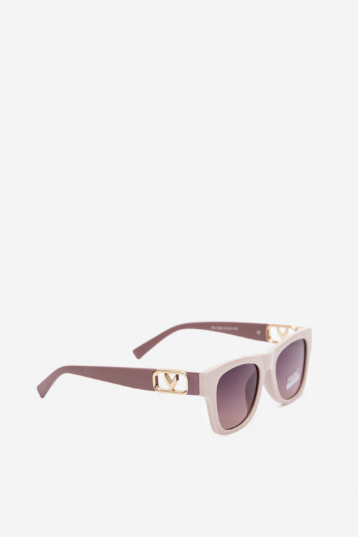 Lunettes de soleil pour femmes avec filtre UV en couleur sable