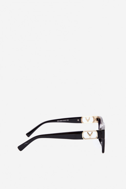 Lunettes de soleil pour femmes avec filtre UV en couleur noire