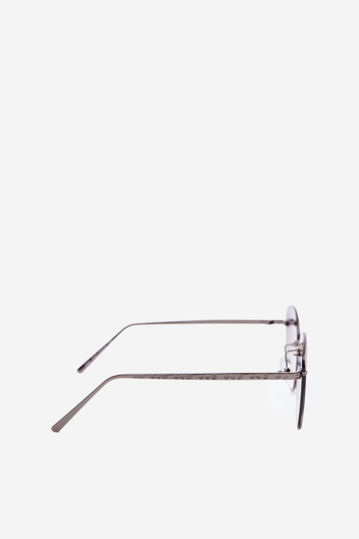 Lunettes de soleil sans monture avec filtre UV 400 en couleur noire