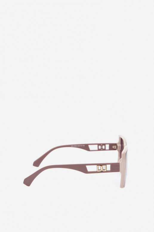Lunettes de soleil femme avec filtre UV couleur sable