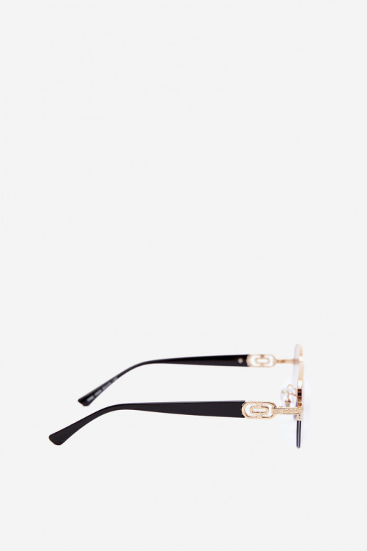 Lunettes de soleil avec monture fine et filtre UV, violet