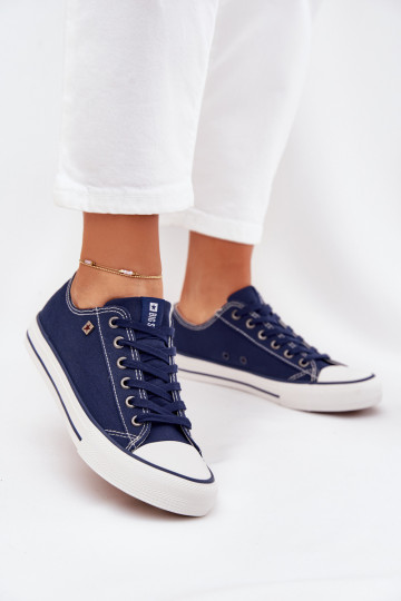 Baskets décontractées bleu foncé Big Star DD274A235