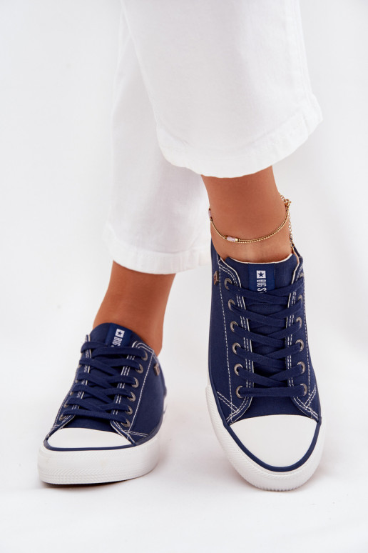 Baskets décontractées bleu foncé Big Star DD274A235