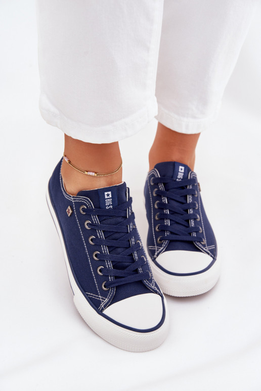 Baskets décontractées bleu foncé Big Star DD274A235