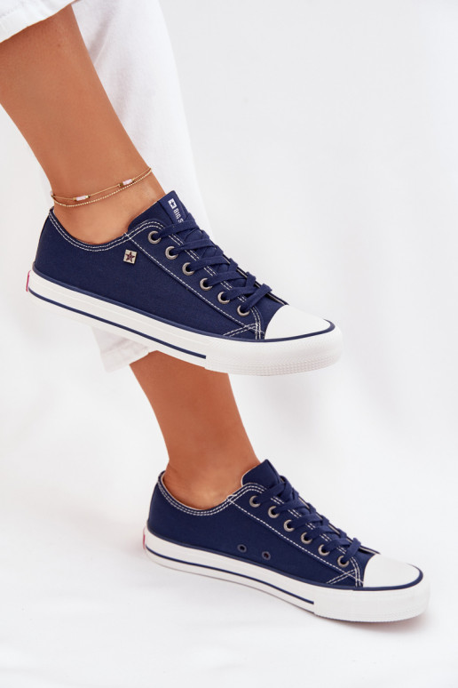 Baskets décontractées bleu foncé Big Star DD274A235