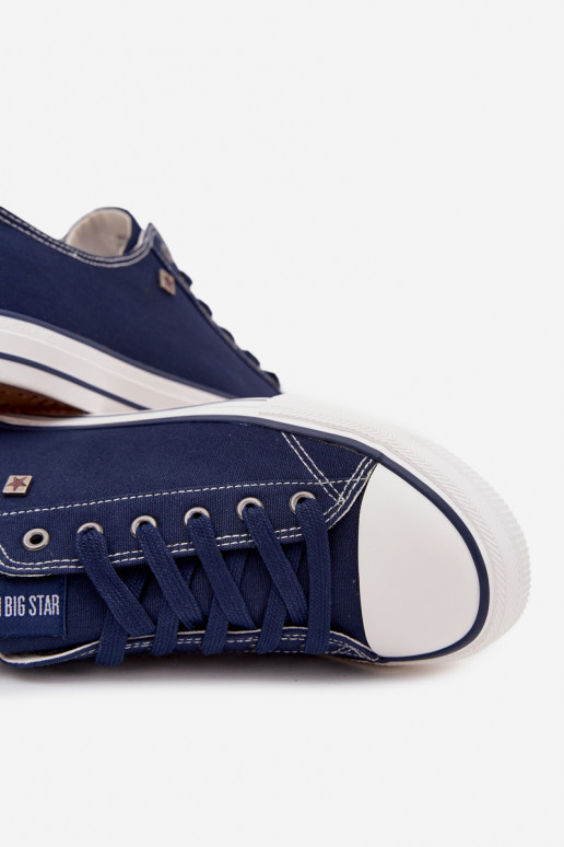Chaussures décontractées pour hommes bleu foncé Big Star DD174503