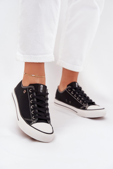 Baskets décontractées noires Big Star DD274A236 2