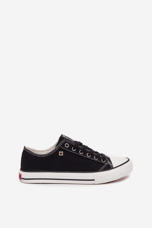 Baskets décontractées noires Big Star DD274A236