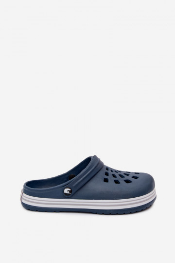 Sabots légers pour hommes bleu foncé MileĮay 2