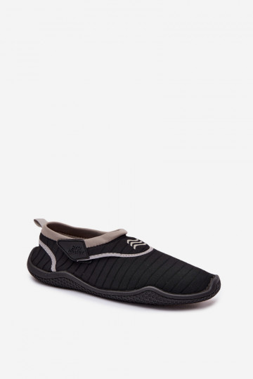 Chaussures pour femmes noires avec fermetures adhésives PROINATER PRO-26-48-114L