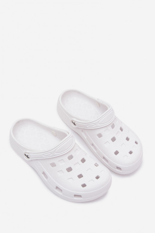 Sabots légers pour femmes blancs LEMIGO 806