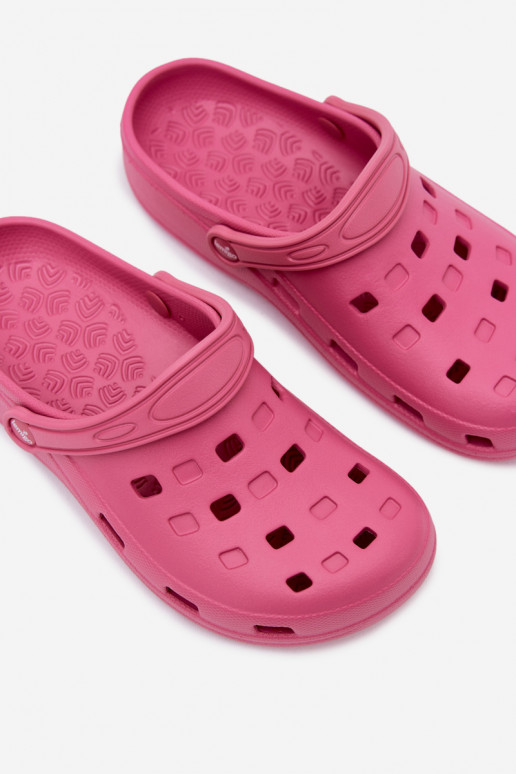 Sabots légers pour femmes rose foncé LEMIGO 806