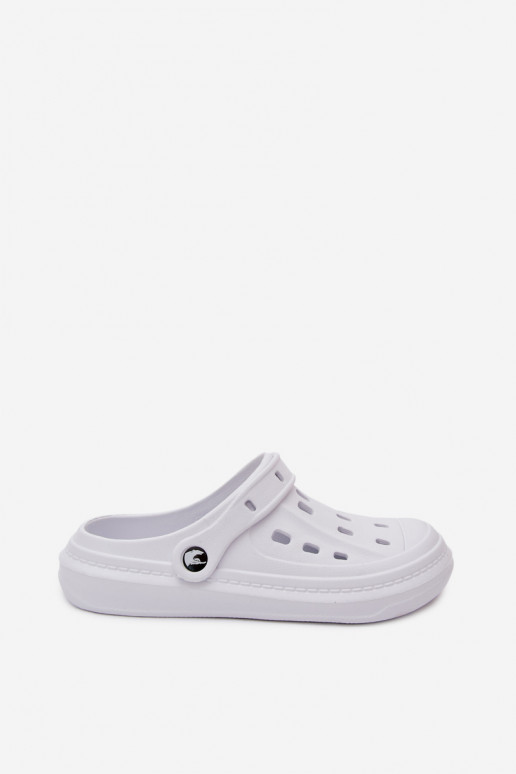 Sandales légères pour hommes blanches Route