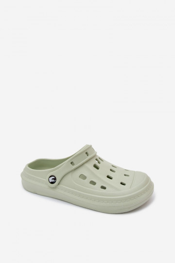 Sandales légères pour hommes vert pastel Route