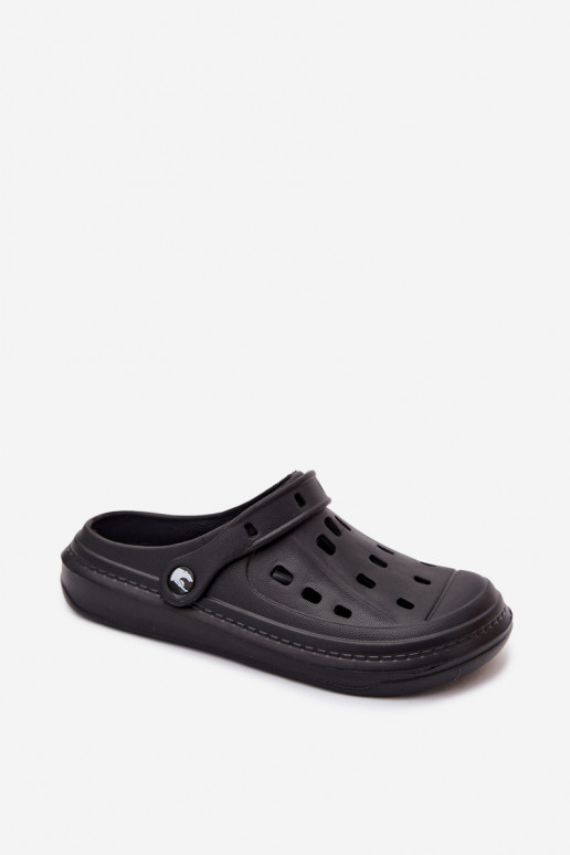 Sandales légères pour hommes noires Route