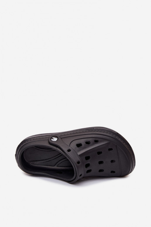 Sandales légères pour hommes noires Route