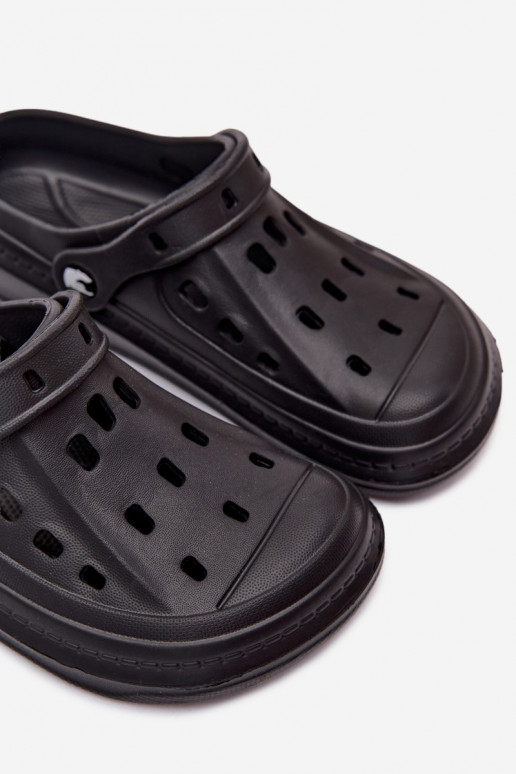Sandales légères pour hommes noires Route