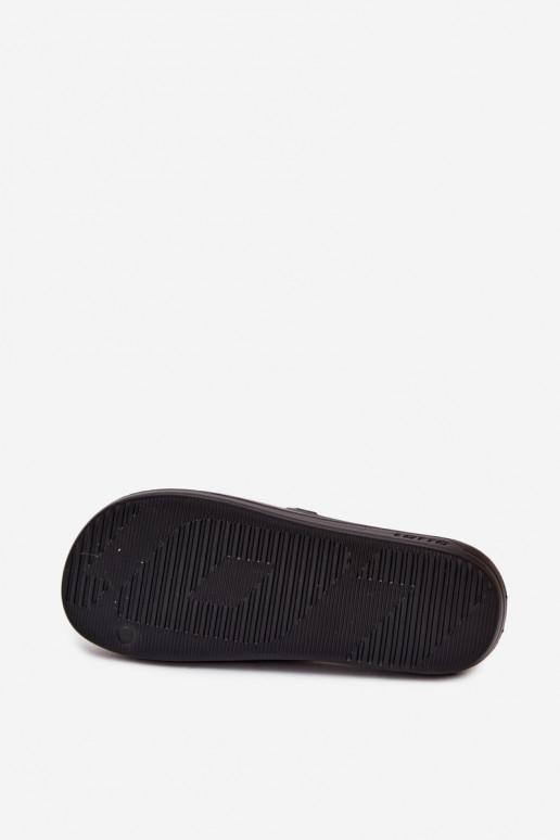 Sandales légères pour hommes noires Lotto 2400521U SPLISH OC
