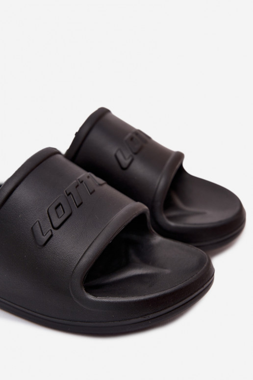 Sandales légères pour hommes noires Lotto 2400521U SPLISH OC
