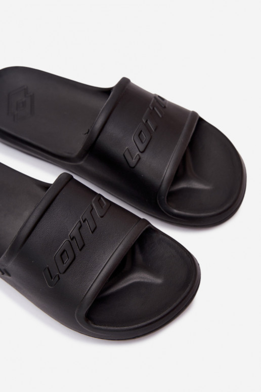 Sandales légères pour hommes noires Lotto 2400521U SPLISH OC
