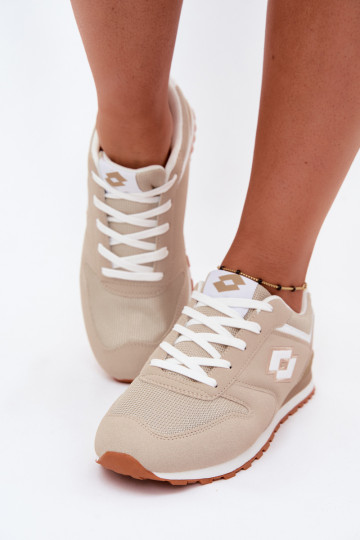 Baskets couleur sable pour femmes LOTTO 2401850U EPICAN