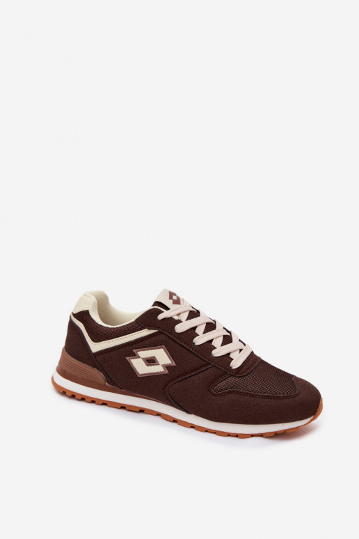 Baskets couleur chocolat pour femmes LOTTO 2401850U EPICAN