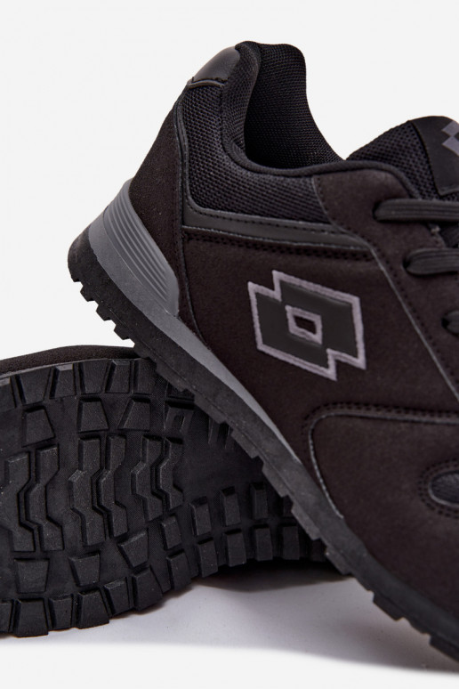 Baskets noires pour hommes LOTTO 2401850U EPICAM