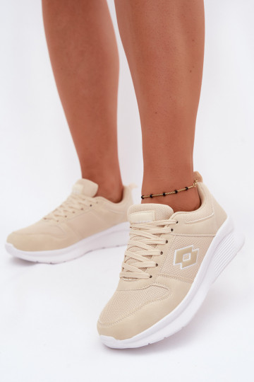 Chaussures de sport couleur sable pour femmes LOTTO 2401650U SOBRIO 2