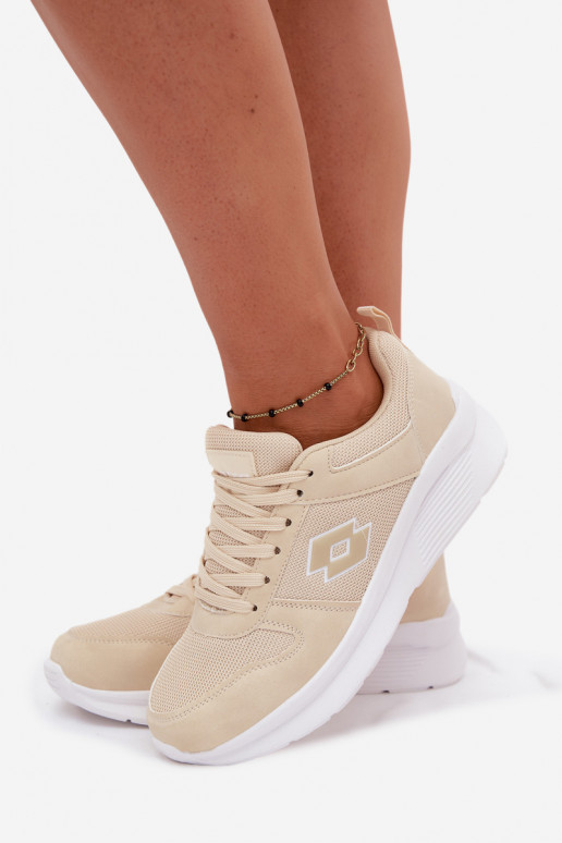 Chaussures de sport couleur sable pour femmes LOTTO 2401650U SOBRIO
