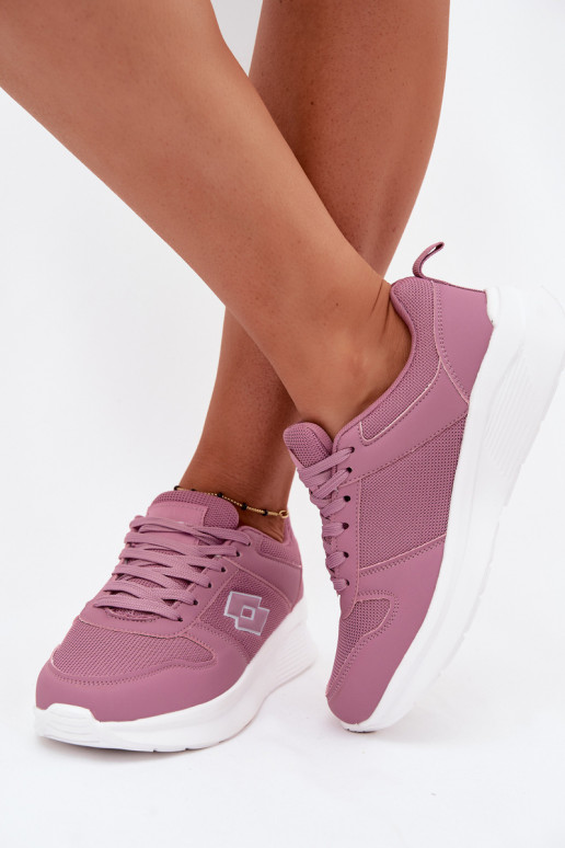 Chaussures de sport roses pour femmes LOTTO 2401650U SOBRIO
