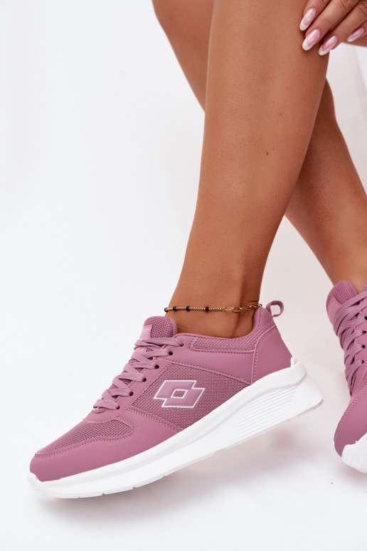 Chaussures de sport roses pour femmes LOTTO 2401650U SOBRIO