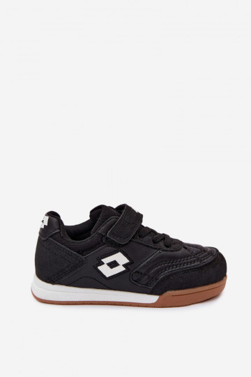Chaussures de style sportif pour enfants LOTTO 2601640K ATIBA noires 2