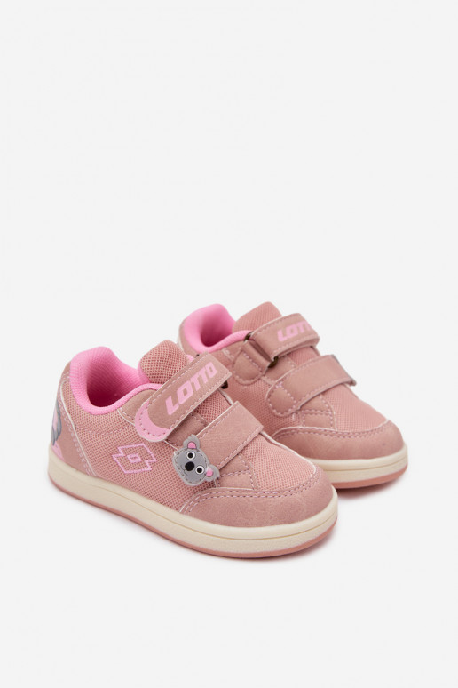 Chaussures de sport pour enfants LOTTO 2800080M VAANIBEL roses