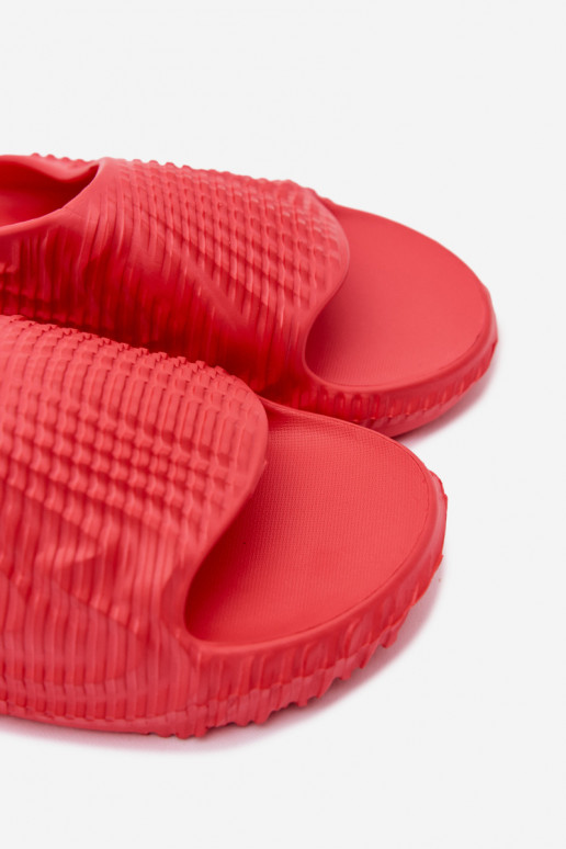 Chaussons pour hommes rouges légers Hilda
