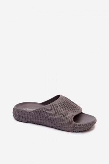 Chaussons pour hommes gris légers Hilda