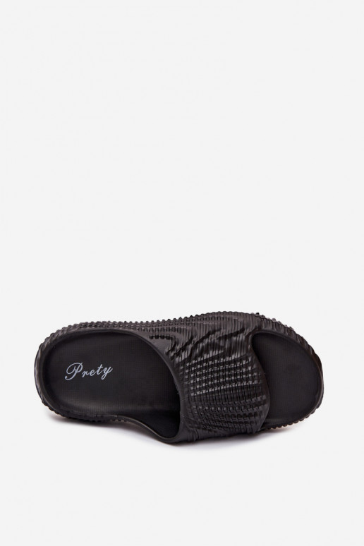 Chaussons légers noirs pour hommes Hilda