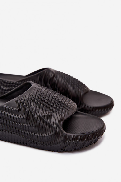 Chaussons légers noirs pour hommes Hilda