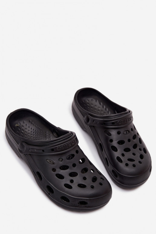 Sabots légers noirs pour hommes Thistle
