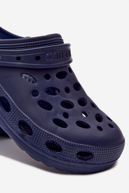 Sabots légers bleu foncé pour hommes Thistle