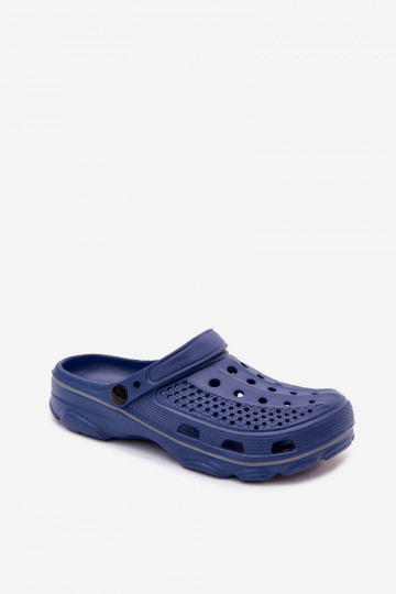 Sabots légers bleu foncé pour hommes Landry