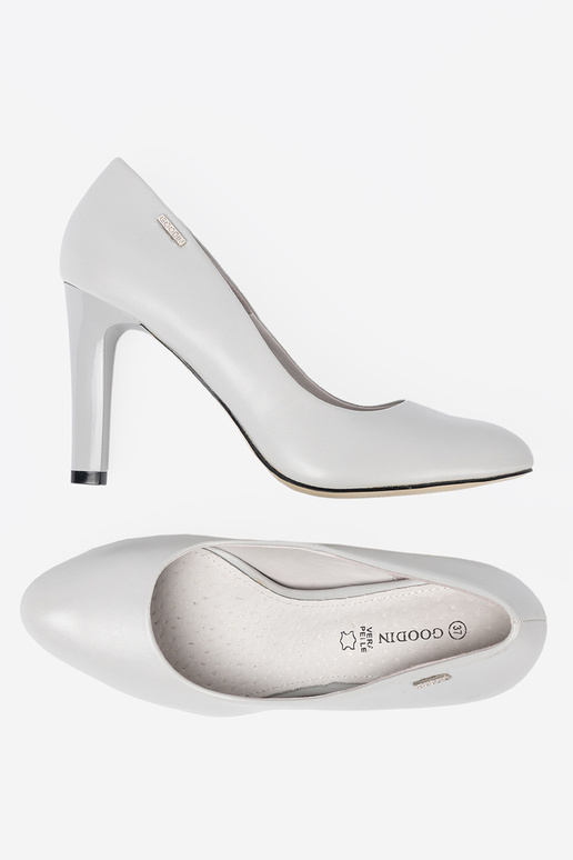 Escarpins gris classiques