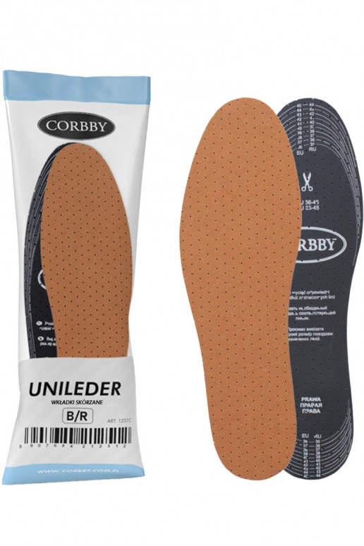 CORBBY UNILEDER semelles universelles en cuir