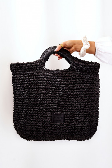 Grand sac à main pour femmes Big Star JJ574104 noir 2