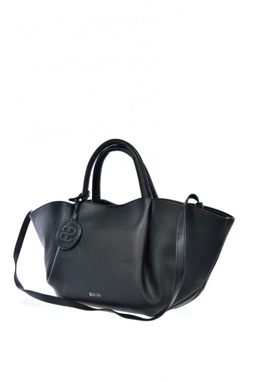 Sac à main noir pour femmes en simili cuir Big Star SS574003