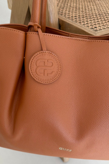 Grand sac marron pour femmes Big Star SS574006 2