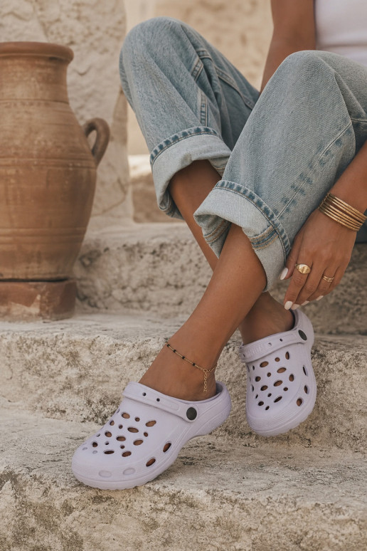 Sabots légers gris pour femmes Parker