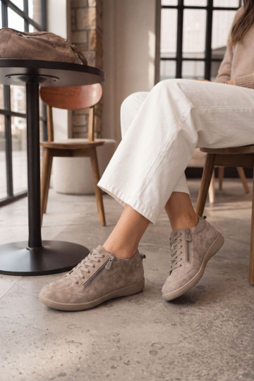Chaussures femme en daim synthétique sable Brindle 2