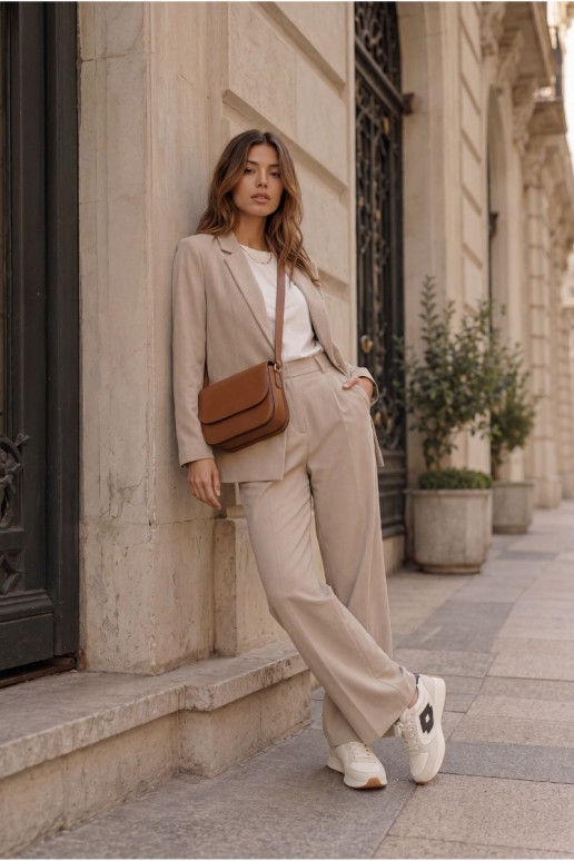 Baskets femme LOTTO 2401930U CALENTO en blanc atténué