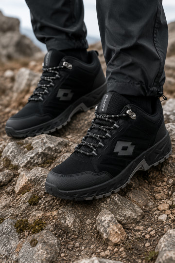 Chaussures de randonnée homme noires LOTTO 2400290U KETCHAM